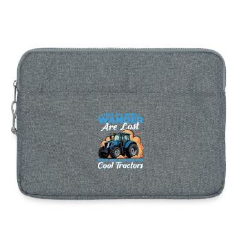 Tracteur Enfants Ferme Mode de vie - Sacoche pour ordinateur portable 15 pouces - gris chiné - Devant