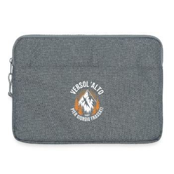 Verso L Alto Saint Pier Giorgio Frassati - Sacoche pour ordinateur portable 15 pouces - gris chiné - Devant