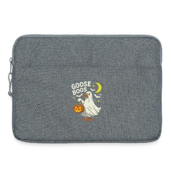 Goose Boos - Halloween Party Costume - Laptop bag 15" - heather grey - Front