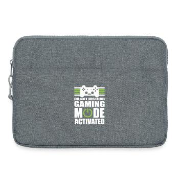 Gaming Mode Do Not Disturb - Laptop bag 15" - heather grey - Front