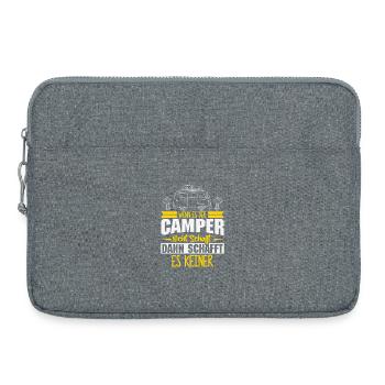 Camper Camping Caravane Dicton - Sacoche pour ordinateur portable 15 pouces - gris chiné - Devant