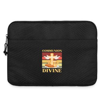DIVINE COMMUNION - FIRST COMMUNION - Laptop bag 15" - black - Front