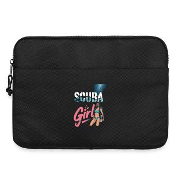 Scuba Girl Diver Design - Sacoche pour ordinateur portable 15 pouces - noir - Devant