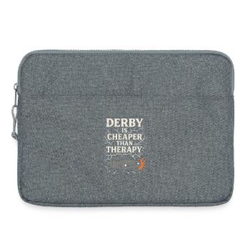 Démolition Derby Fan Pit Crew Crash Driver Fair - Sacoche pour ordinateur portable 15 pouces - gris chiné - Devant