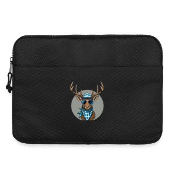 Alpen Hirsch Servus Hirschgeweih Tracht Oktober - Laptoptasche 15" - Schwarz - Vorne