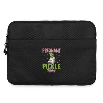 Femme Concombre Enceinte Collation Saine Bébé - Sacoche pour ordinateur portable 15 pouces - noir - Devant