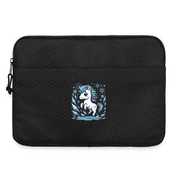 Chemise Licorne Magique pour Enfants & Fans - Sacoche pour ordinateur portable 15 pouces - noir - Devant