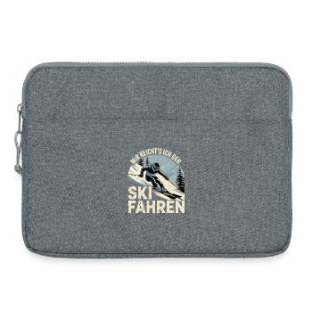 Après Ski Skiing Skiers Skiing - Laptop bag 15" - heather grey - Front