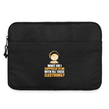 Chemistry Chemist Chemistry Teacher Funny Science - Laptop bag 15" - black - Front