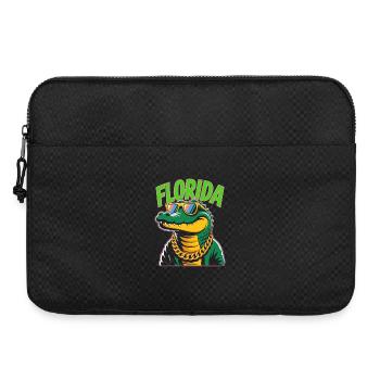 Florida Alligator - Laptop bag 15" - black - Front