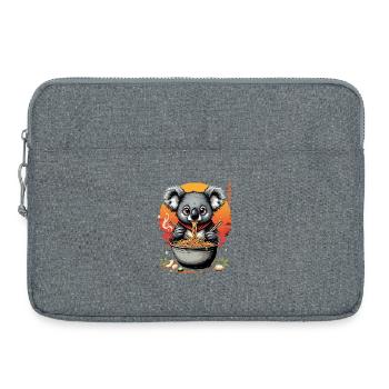 Koala Ramen Master - Laptop bag 15" - heather grey - Front