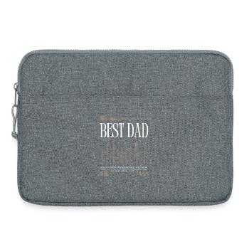 Bester Papa  - Laptoptasche 15" - Grau meliert - Vorne