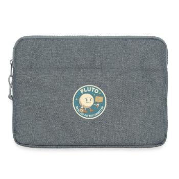 Pluton rejeté, mais pas oublié - Sacoche pour ordinateur portable 15 pouces - gris chiné - Devant