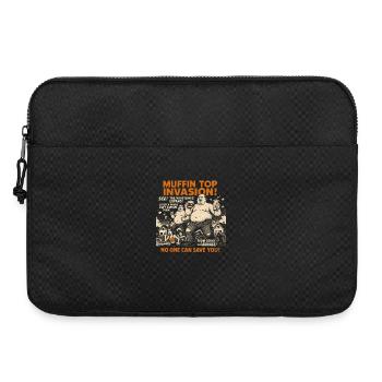 Muffin Top Invasion Filmplakat Herren Halloween - Laptoptasche 15" - Schwarz - Vorne