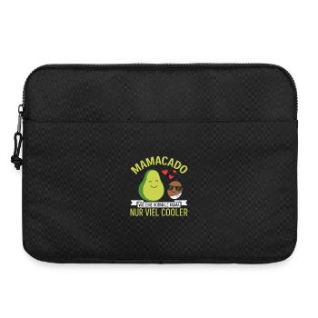 Future Mom MAMACADO MUCH COOLER Funny - Laptop bag 15" - black - Front