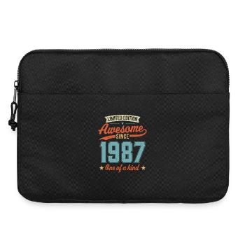 Génial depuis 1987 - Sacoche pour ordinateur portable 15 pouces - noir - Devant