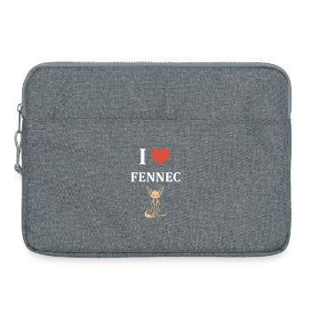 I like Fennec - Laptop bag 15" - heather grey - Front