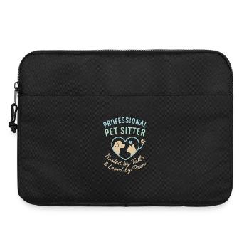 Professional Pet Sitter - Laptop bag 15" - black - Front