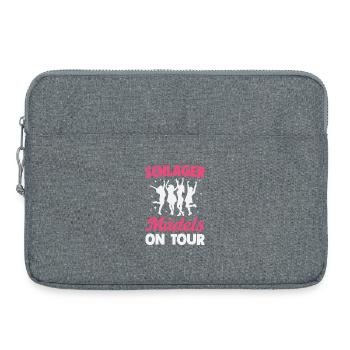 Schlager Girls on Tour Schlager Party Girls' Night Out - Laptop bag 15" - heather grey - Front