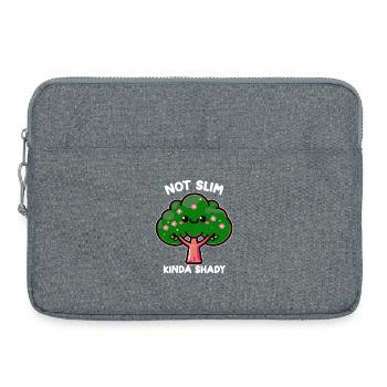 Kawaii Baum nicht dünn irgendwie schattig - Laptoptasche 15" - Grau meliert - Vorne