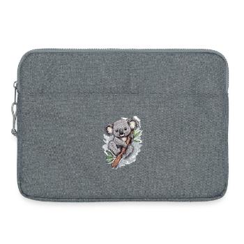 Koala - Laptop bag 15" - heather grey - Front