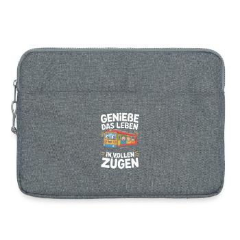 Railway Enjoy life to the fullest Railway - Laptop bag 15" - heather grey - Front