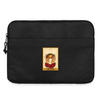 Die Taco Bold Minimal Funny Vibe Tarotkarte - Laptoptasche 15" - Schwarz - Vorne