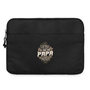 Papa électricien - Sacoche pour ordinateur portable 15 pouces - noir - Devant