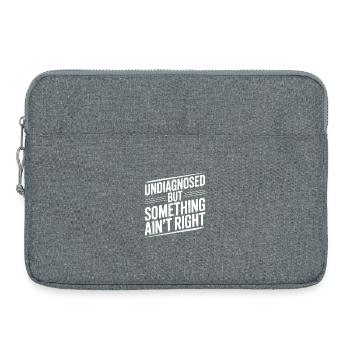 Nicht diagnostiziert, aber irgendetwas stimmt nicht - Laptoptasche 15" - Grau meliert - Vorne