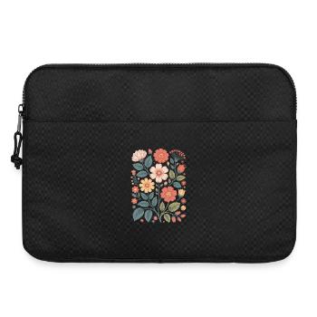 Flowers Vintage Wildflowers Nature - Laptop bag 15" - black - Front