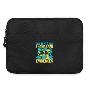 Forensic Science Major Have Seen Evidences - Laptop bag 15" - black - Front