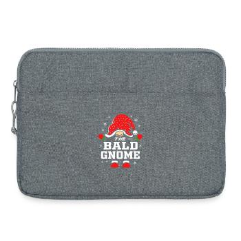 Gnome Bald - Laptop bag 15" - heather grey - Front