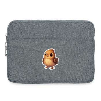 Chick - Laptop bag 15" - heather grey - Front