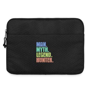 Epic Hunter Outdoorsman Humor for Legendary Men - Laptoptasche 15" - Schwarz - Vorne