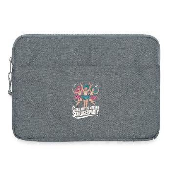 Des mamans cool font de la fête Schlager la nuit des femmes - Sacoche pour ordinateur portable 15 pouces - gris chiné - Devant