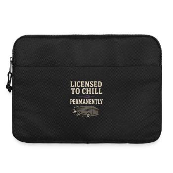 Cadavre Science Humour noir Mort Positif - Sacoche pour ordinateur portable 15 pouces - noir - Devant