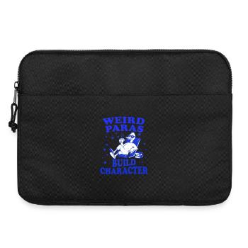 Weird Paras Build Character paraprofessional goose - Laptop bag 15" - black - Front