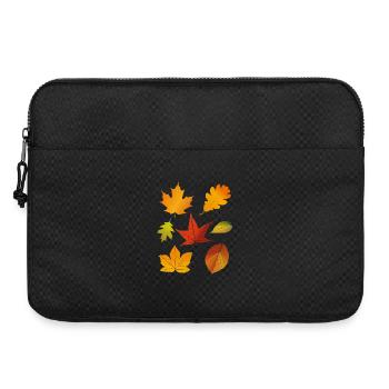 Feuilles d’automne - Sacoche pour ordinateur portable 15 pouces - noir - Devant