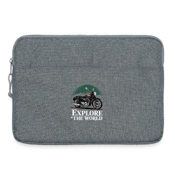 Adventure Ride - Laptop bag 15" - heather grey - Front