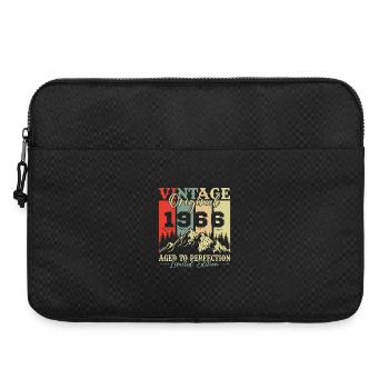 60 Ans 1966 Vintage Rétro Cadeau D'anniversaire - Sacoche pour ordinateur portable 15 pouces - noir - Devant