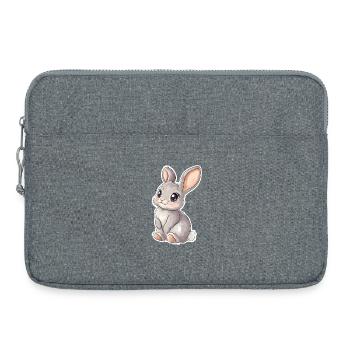 Hare - Laptop bag 15" - heather grey - Front