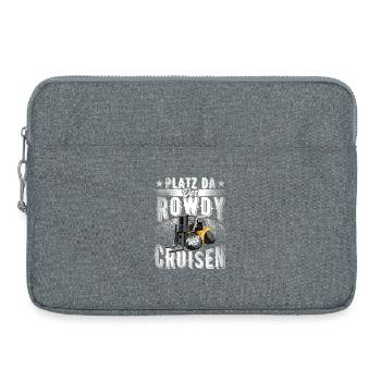 Staplerfahrer - Laptoptasche 15" - Grau meliert - Vorne