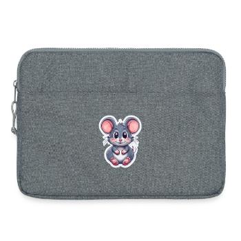 Maus - Laptoptasche 15" - Grau meliert - Vorne