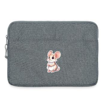 Maus - Laptoptasche 15" - Grau meliert - Vorne