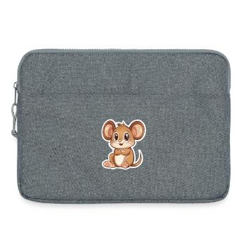 Maus - Laptoptasche 15" - Grau meliert - Vorne