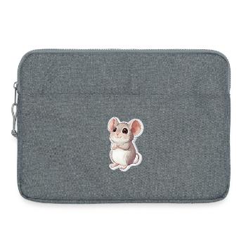 Maus - Laptoptasche 15" - Grau meliert - Vorne