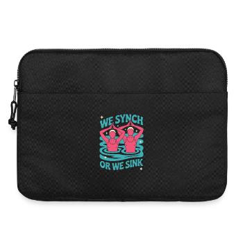 Natation synchronisée Natation artistique Sports nautiques - Sacoche pour ordinateur portable 15 pouces - noir - Devant