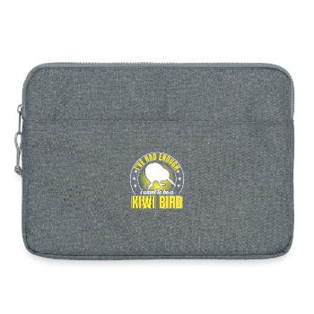 Oiseau kiwi avoir assez d’oiseau kiwi de Nouvelle-Zélande - Sacoche pour ordinateur portable 15 pouces - gris chiné - Devant