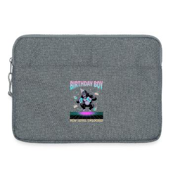 Birthday Gamer VR - Laptoptasche 15" - Grau meliert - Vorne