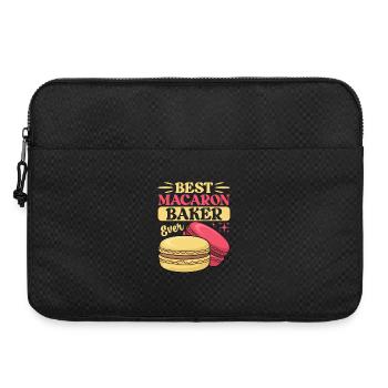 Macaron French Desserts - Laptop bag 15" - black - Front